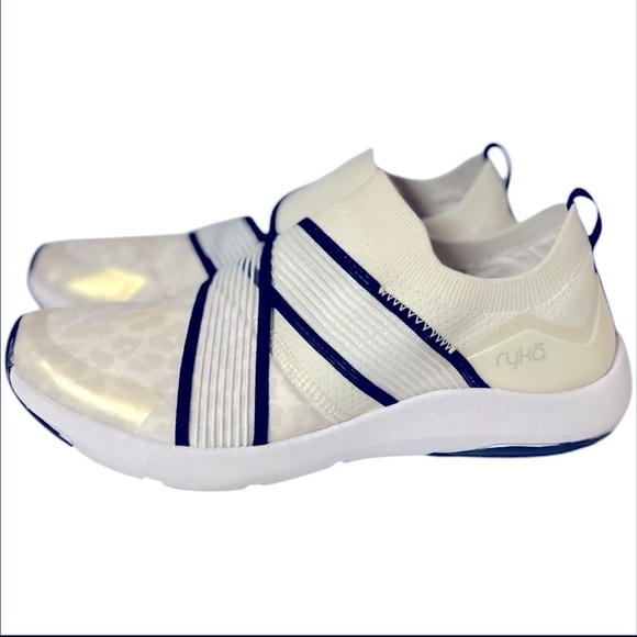 Ryka Stretch Knit Slip-On Walking Sneakers 
Empower 2 White - Medium Sz 8.5 - Picture 3 of 11